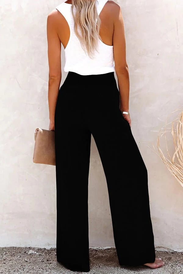 CECILIA - HIGH-WAIST RELAXED PANTS