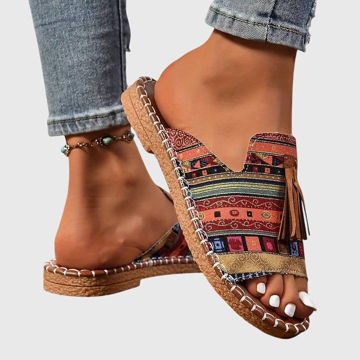 Lorraine™ orthopaedic sandals by Emma & Rose Cape Town featuring supportive straps and cushioned soles for comfort.