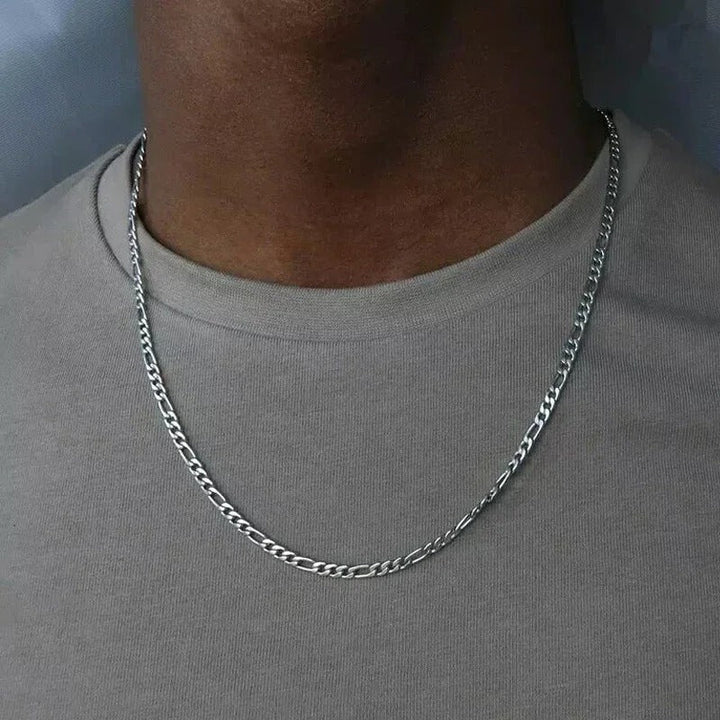 Elegant Silver Necklace – Timeless Design, Stainless Steel, and Refined Style