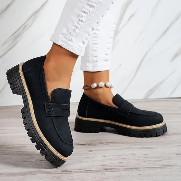 Maélis Elegant moccasins with superior comfort, view 2 - Elena Harper