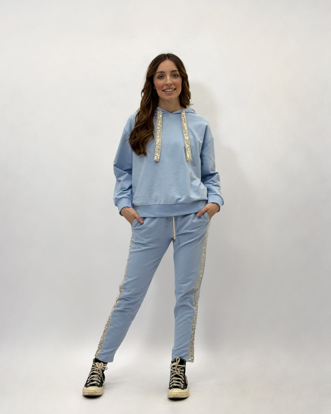 Karla™  |  soft luxurious fabrics Sweatshirt Sequins