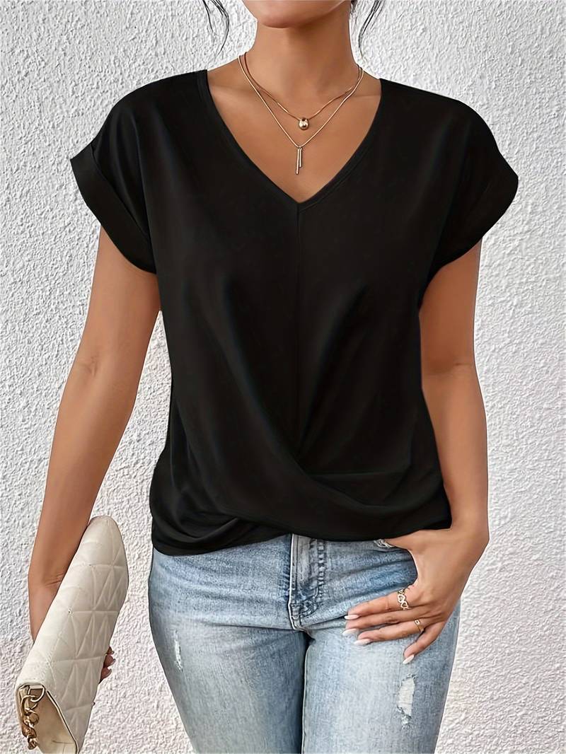 Amara Elegant T-Shirt - Elena Harper