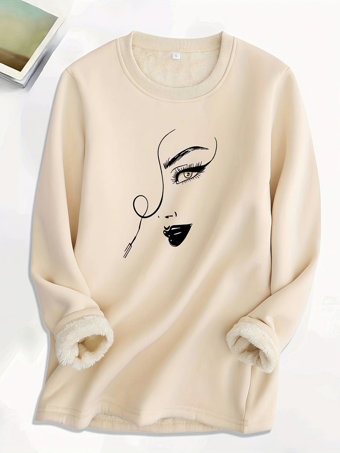 Comfortable Oversized Women's Sweatshirt Elina, view 2 - Elena Harper