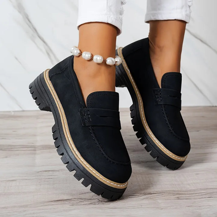 Maélis Elegant moccasins with superior comfort, view 4 - Elena Harper
