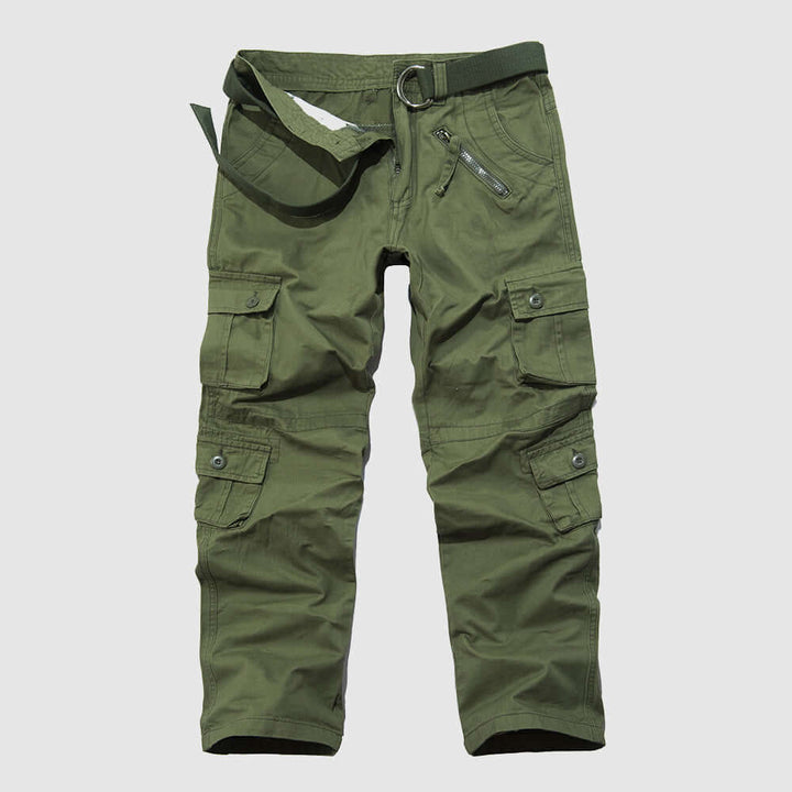 Men's Slim Fit Smart Trousers, view 4 - Elena Harper