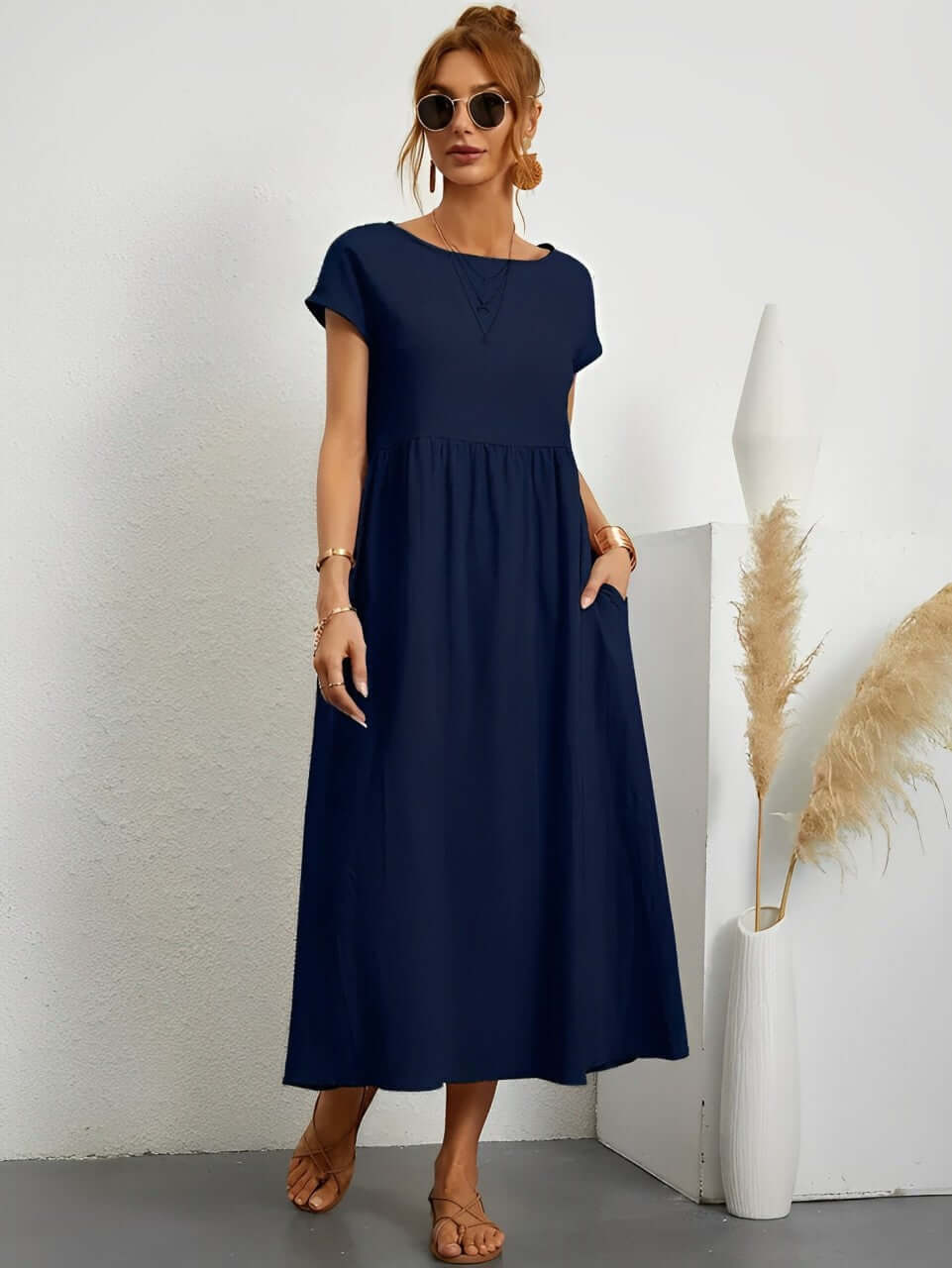 Summer Dress Breathable & Comfortable, view 6 - Elena Harper