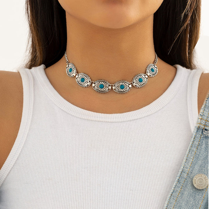 Vintage Bohemian Necklace - Elena Harper