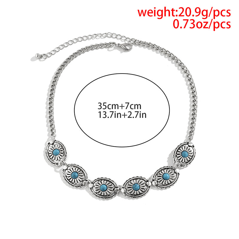 Vintage Bohemian Necklace, view 7 - Elena Harper