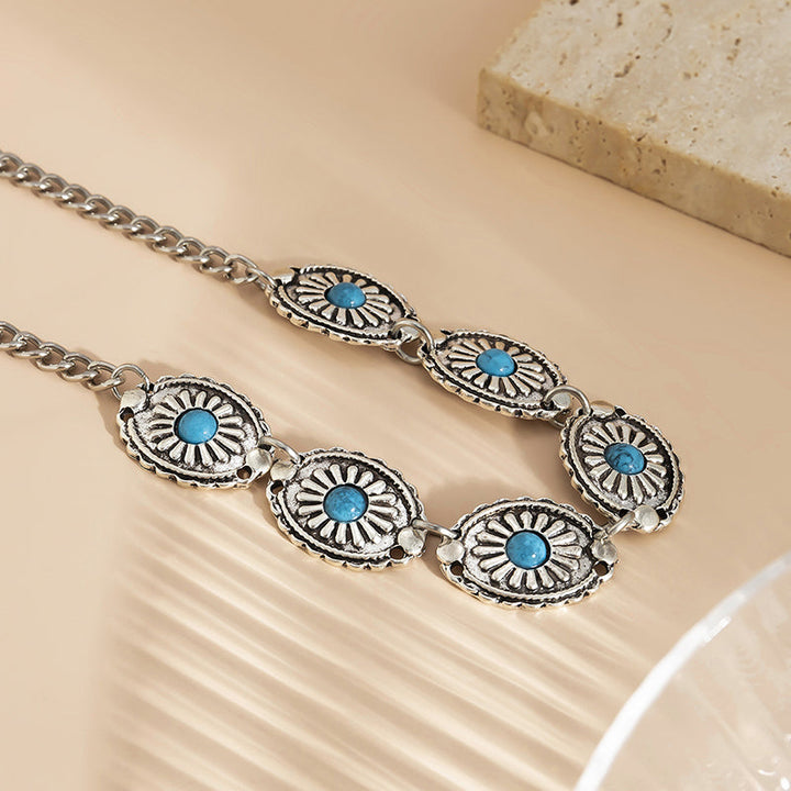 Vintage Bohemian Necklace, view 6 - Elena Harper