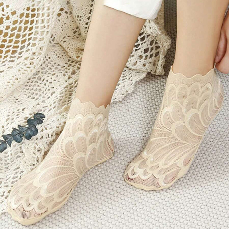 Breathable Lace Socks