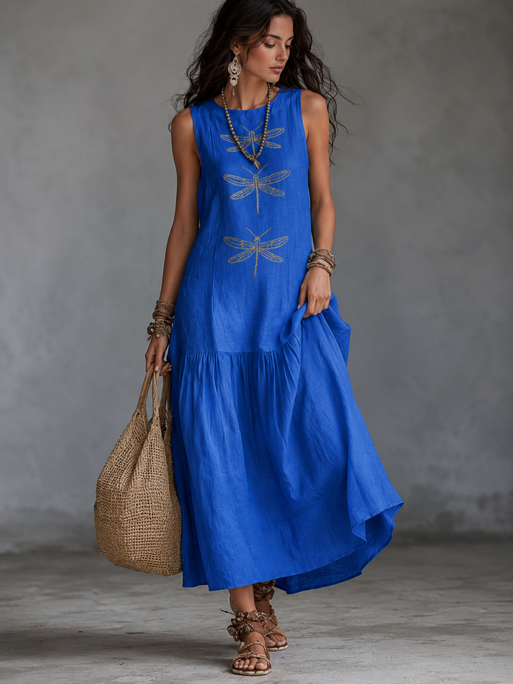 Rosalie™ | Airy Belly-Camouflaging Maxi Dress