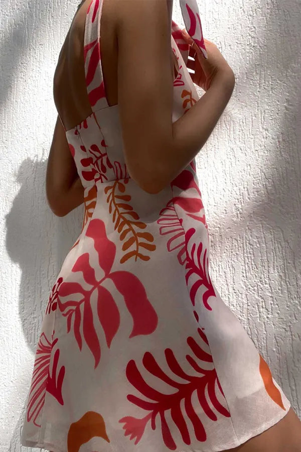 Fleur Summer Mini Dress, view 4 - Elena Harper