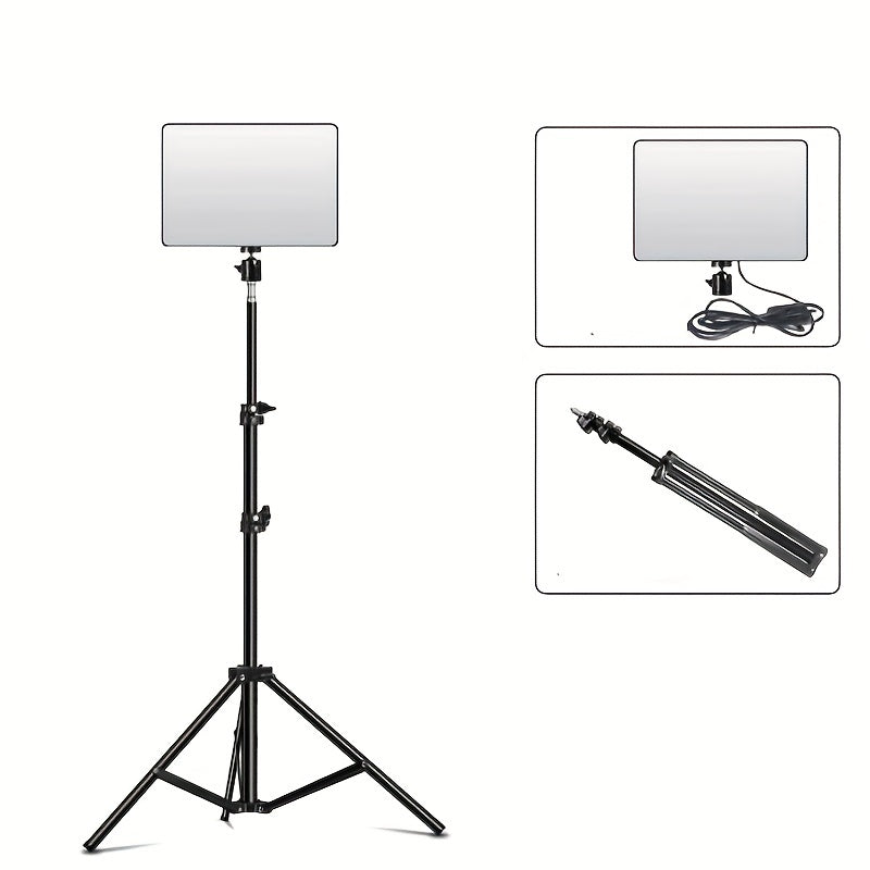 Professional Adjustable Light Stand & Lamp for Studio Photography