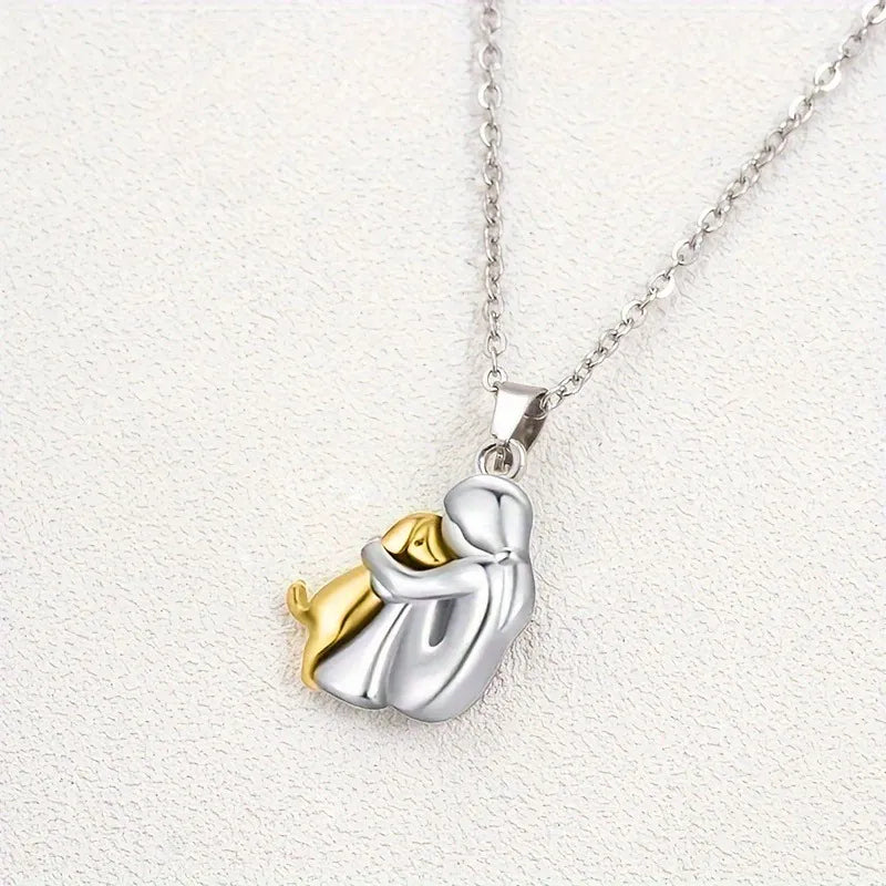 Dog Lovers Design Necklace – Elegant and Symbolic Jewelry