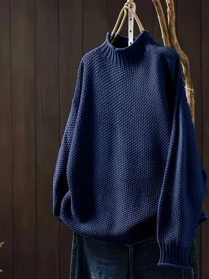 Pippa Casual Winter Sweater with Long Sleeves, view 10 - Elena Harper