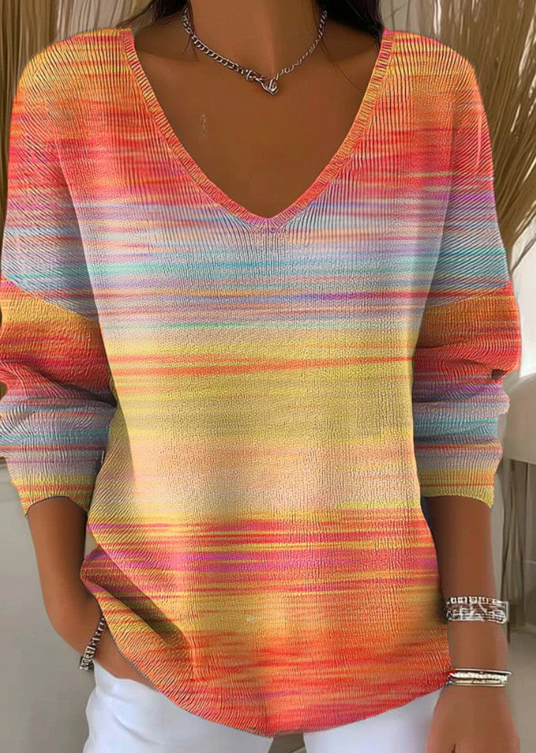 Beatrice – Pullover with V-Neck