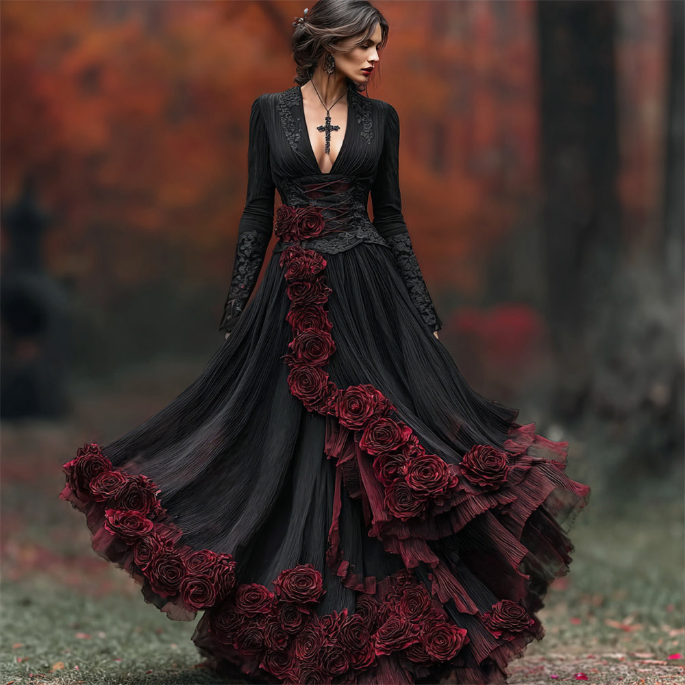 Gracefully Designed Dress - Elena Harper
