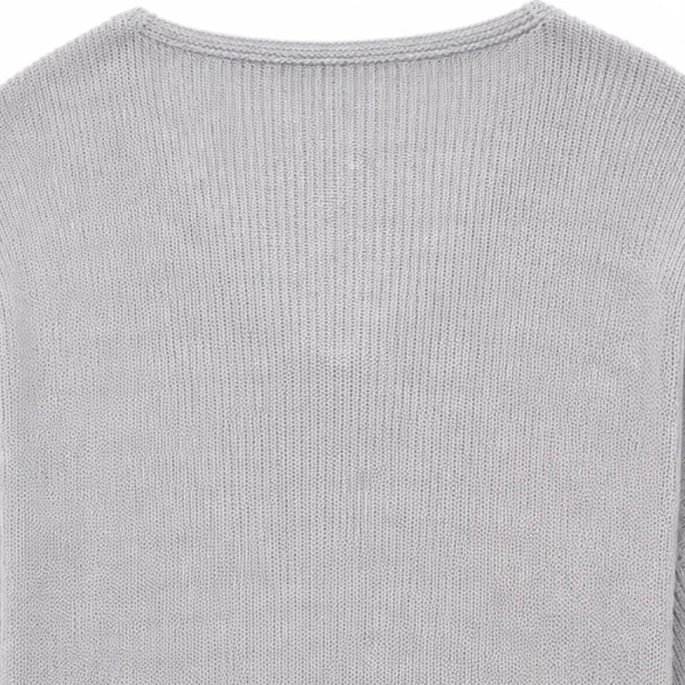 Maya | Casual and Stylish Women's Knit Tunic Top with V-Neck