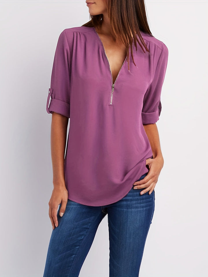 BLouse with Zipper for Women