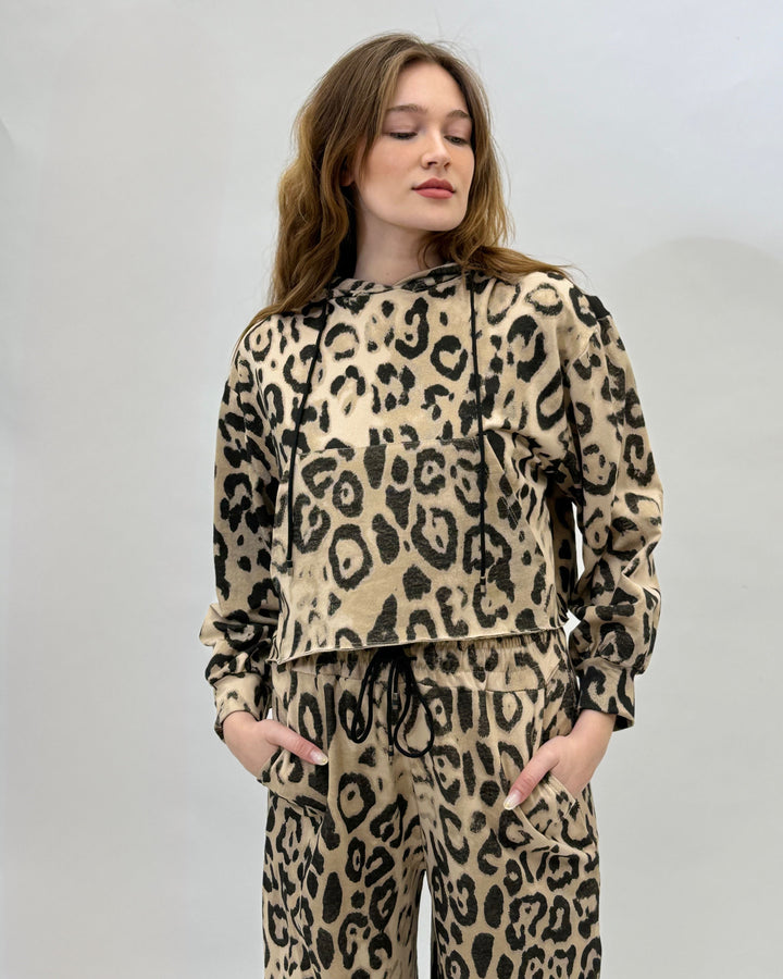 Jacoba™  |  Animal Print Hoodie