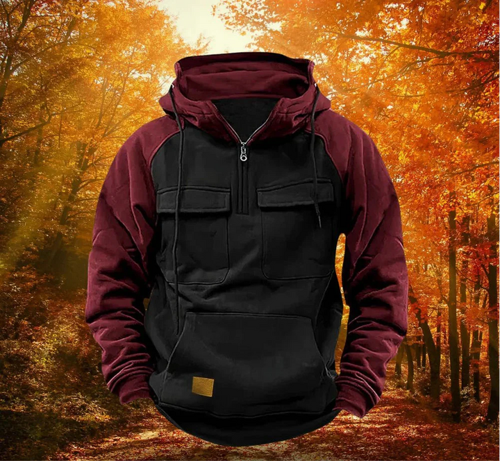 Harrison Men's Workwear Hoodie, view 2 - Elena Harper