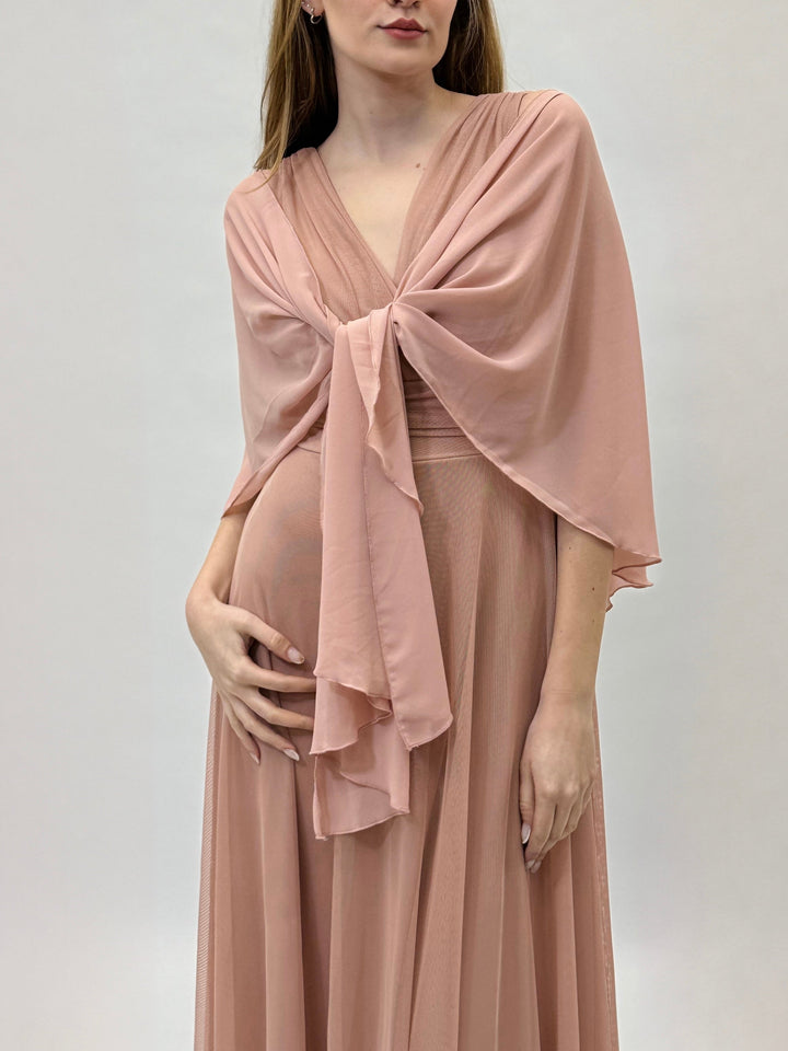 Vanessa™  |  Long soft luxurious fabrics Dress Gaia