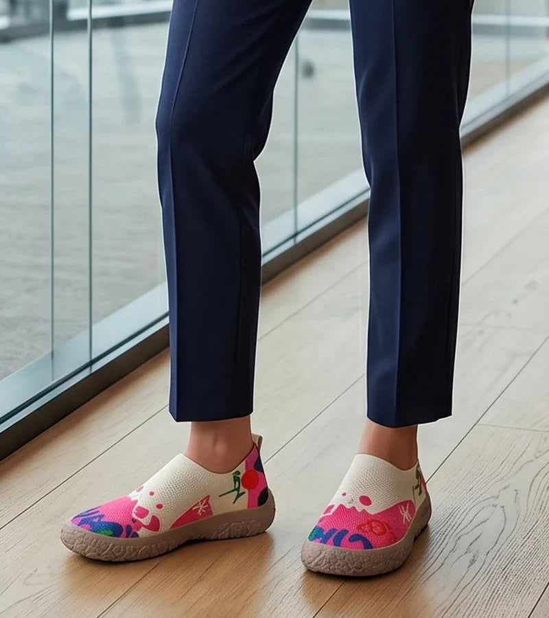 Alberta | Lightweight, Trendy and Artistic Walking Shoes