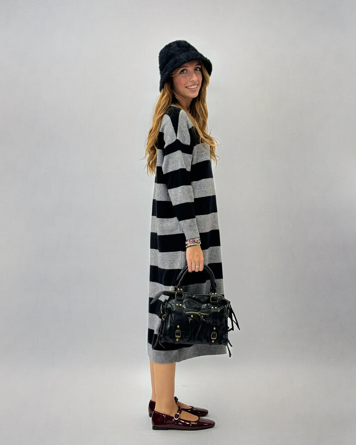 Ximena™  |  Striped Long Dress