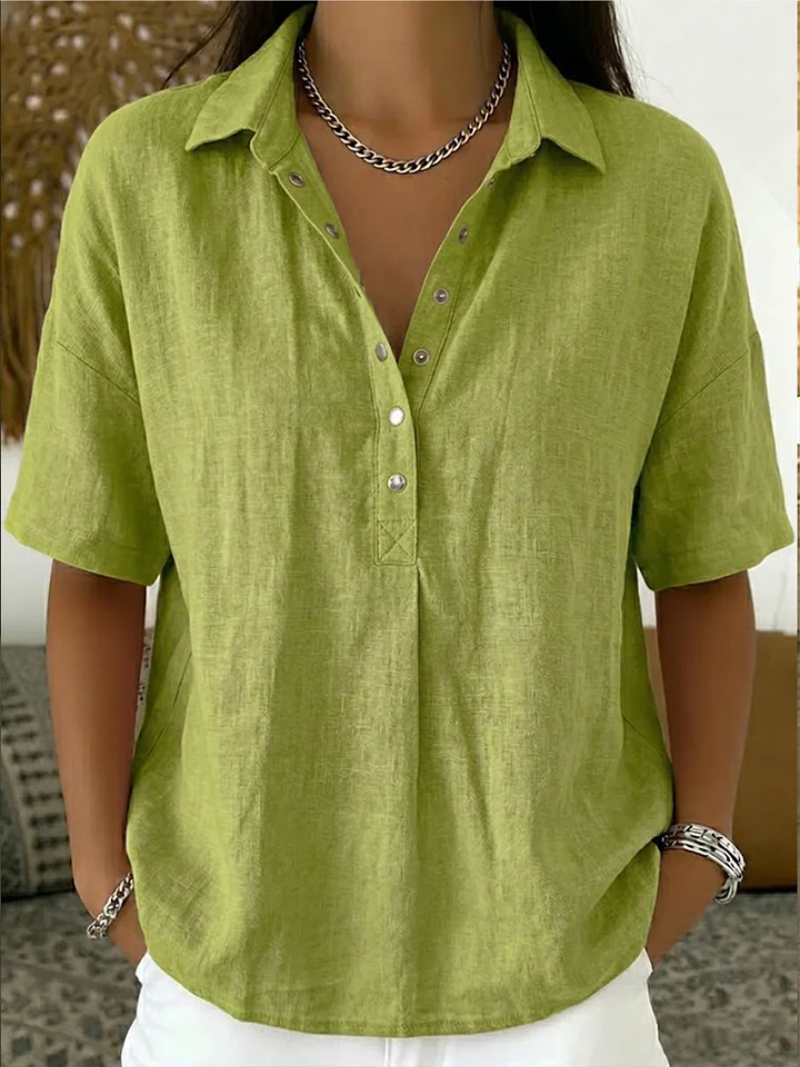 Mika™ | Casual Knot Blouse