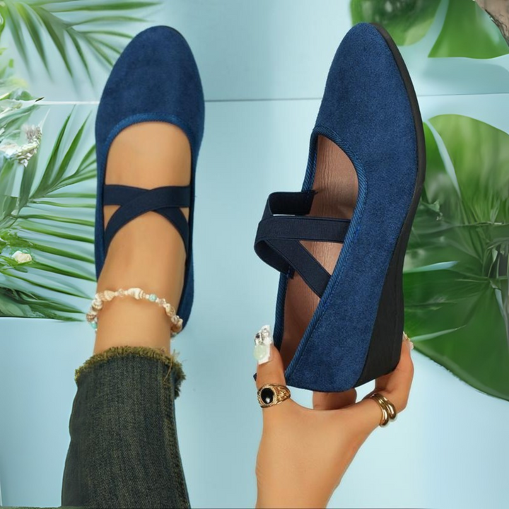Angel™ - Comfortable Closed Wedge Slippers
