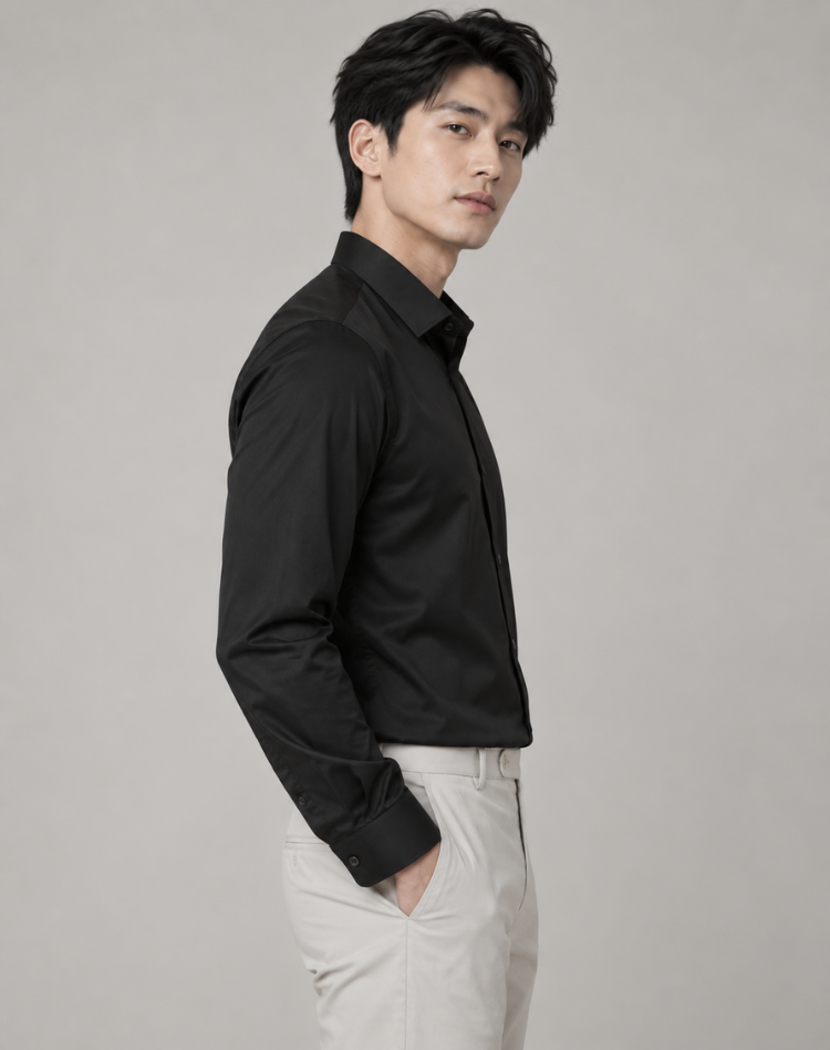 Men's Smart Casual Stretch Shirt