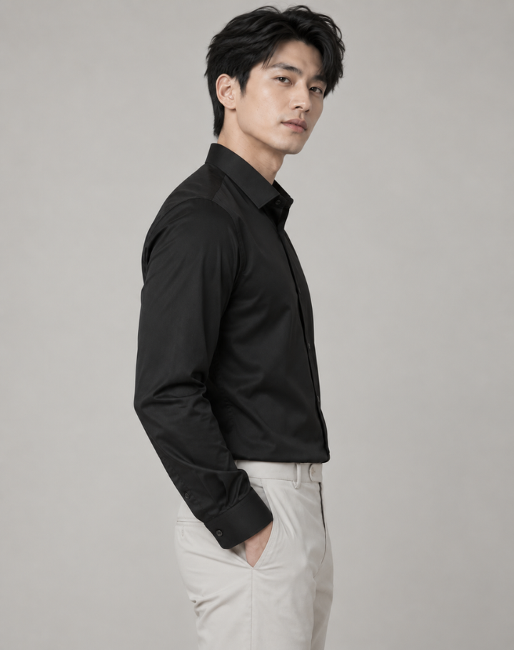 Men's Smart Casual Stretch Shirt