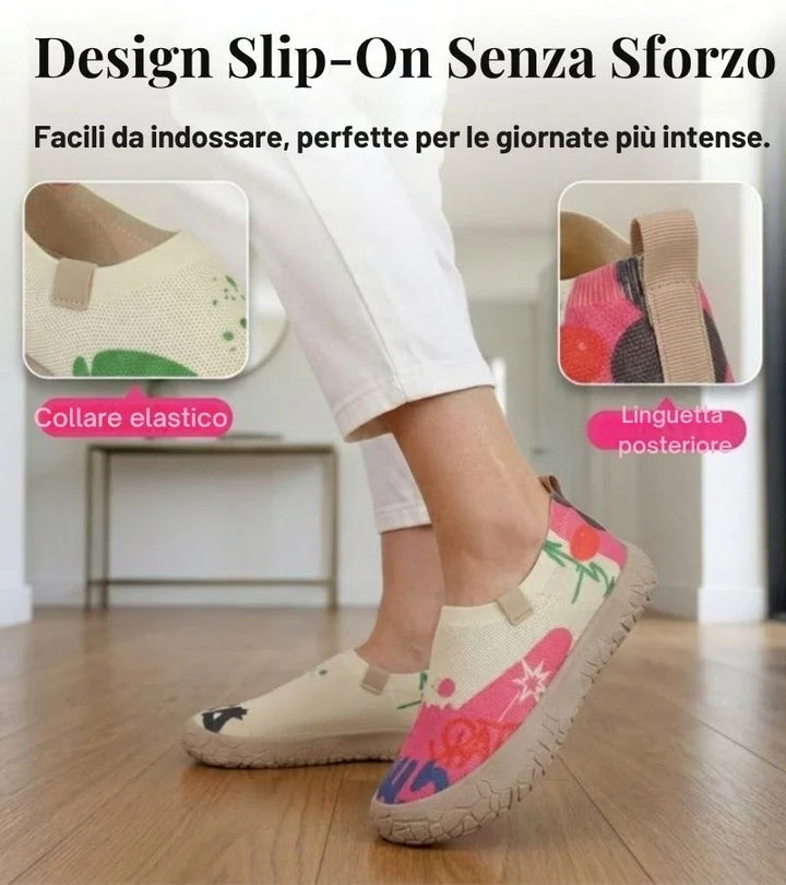 Alberta | Lightweight, Trendy and Artistic Walking Shoes