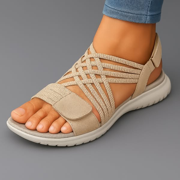 Orthopaedic Tania sandals by Emma & Rose Cape Town featuring supportive straps and cushioned soles for comfortable walking.