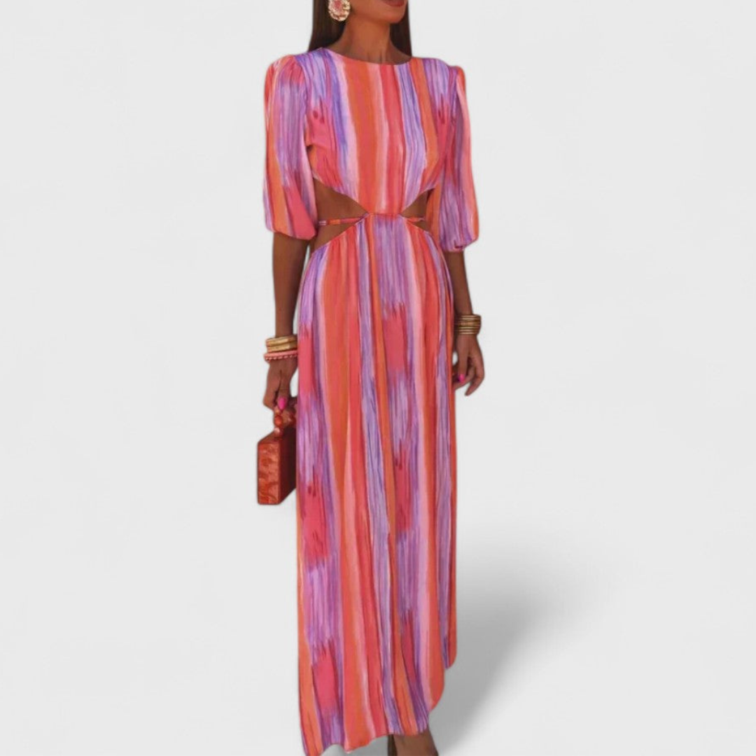Elisa™  |  Riviera Radiance Maxi Dress