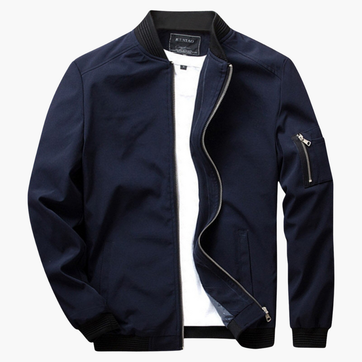 Braven Stylish Bomber Jacket, view 4 - Elena Harper