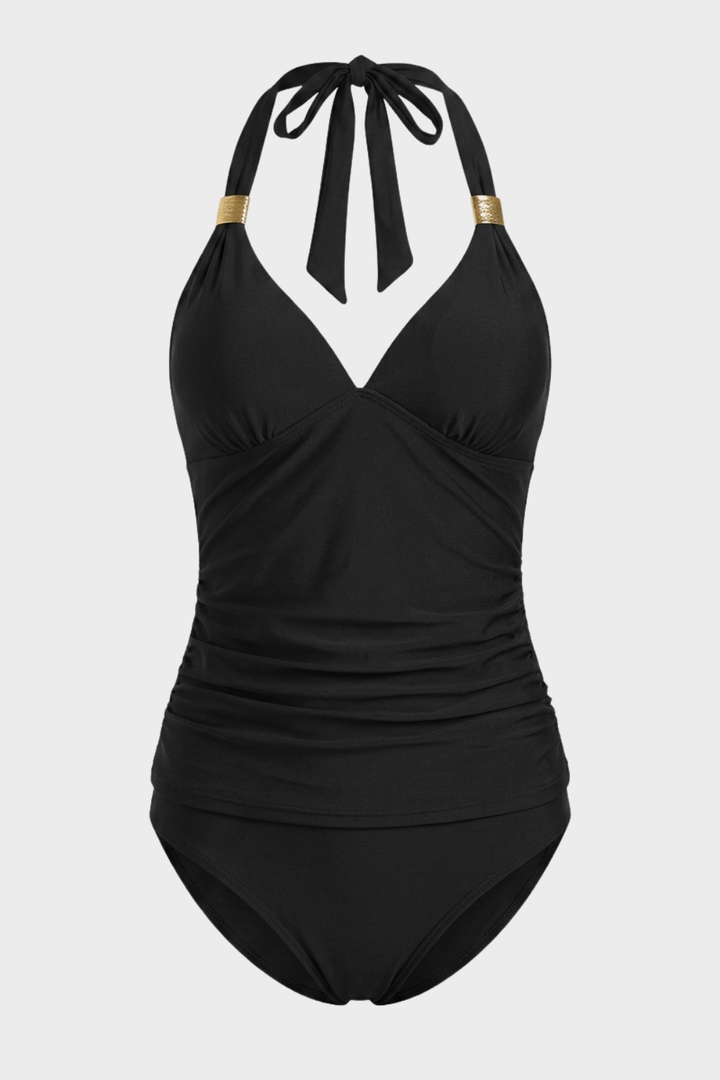 Women's Halter Swimsuit | Tummy Control