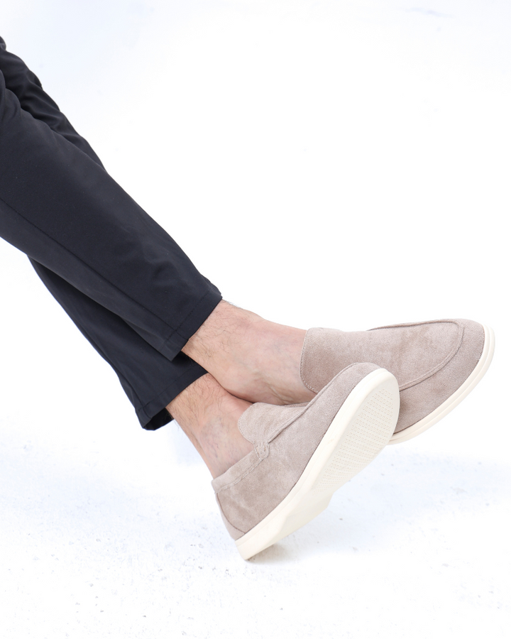 SUEDE LEATHER LOAFERS