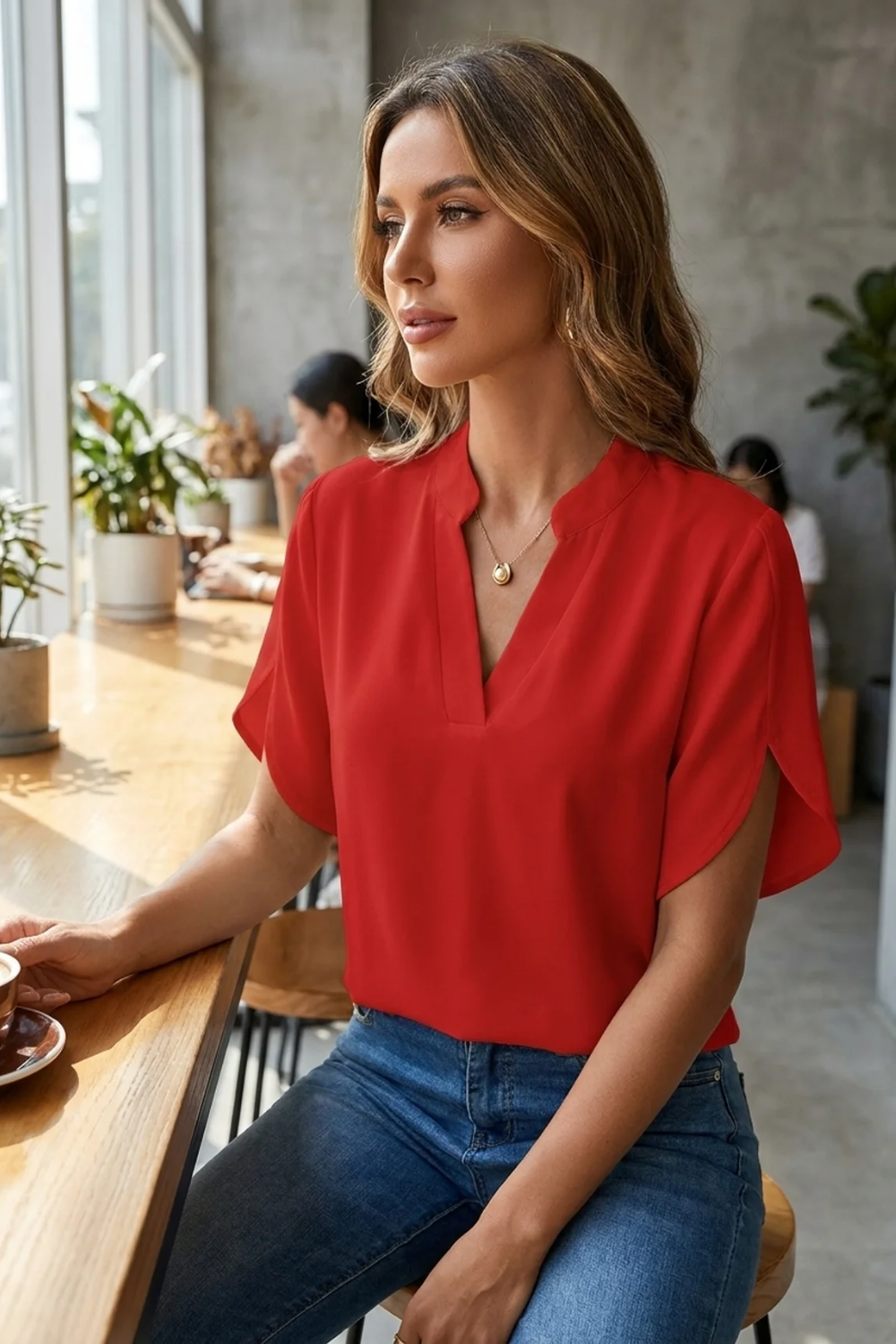 Women's Summer Blouse | Short Sleeve Capsule