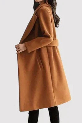 Belted Coat, view 5 - Elena Harper