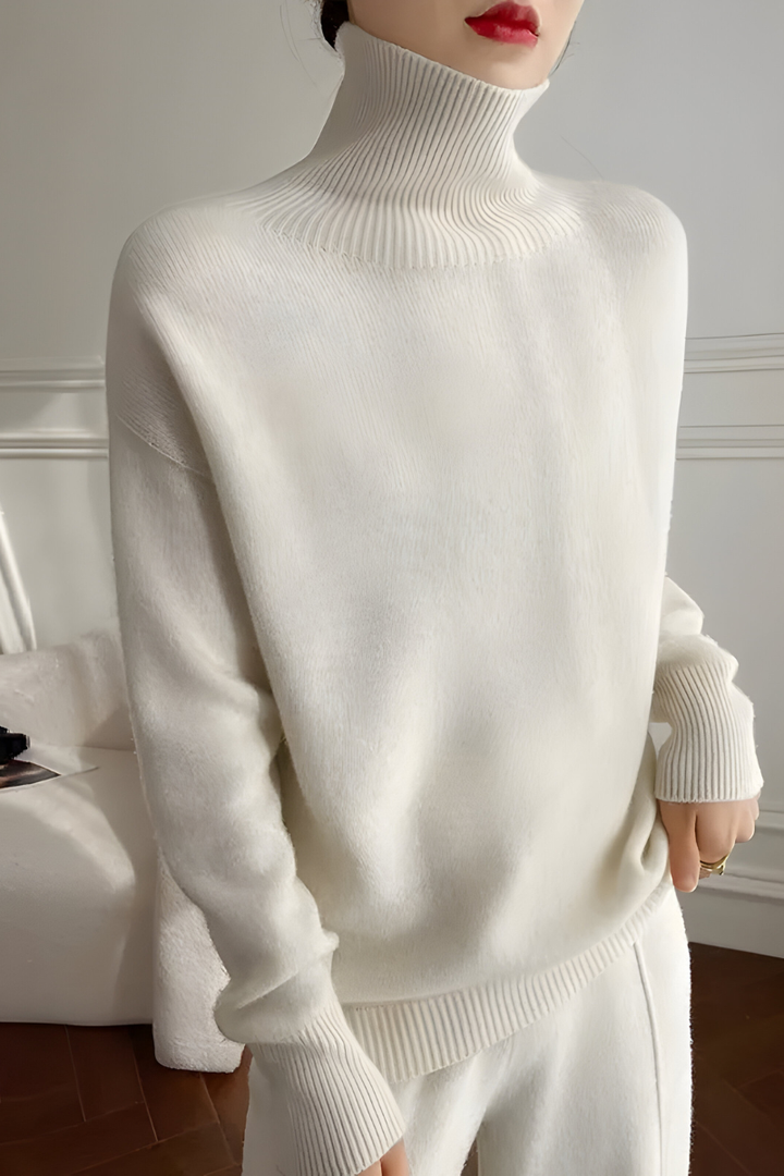 Elyn Knitted Turtleneck, view 5 - Elena Harper