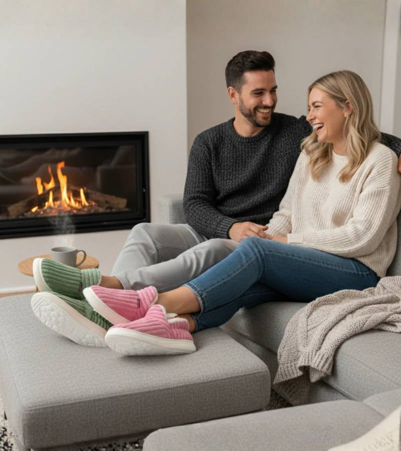 Nuvole™ | Unisex Non-Slip Warm Slippers for Winter