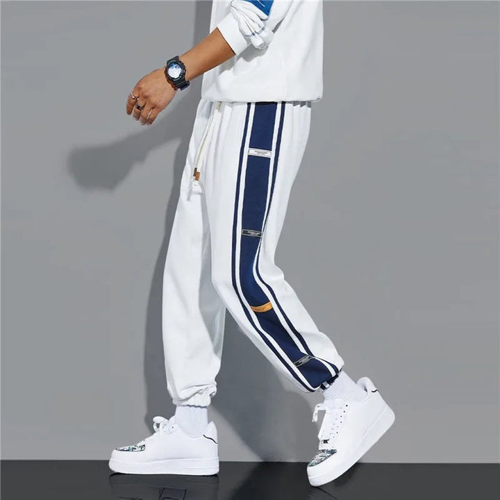Evan's Striped Sweatpants, view 3 - Elena Harper