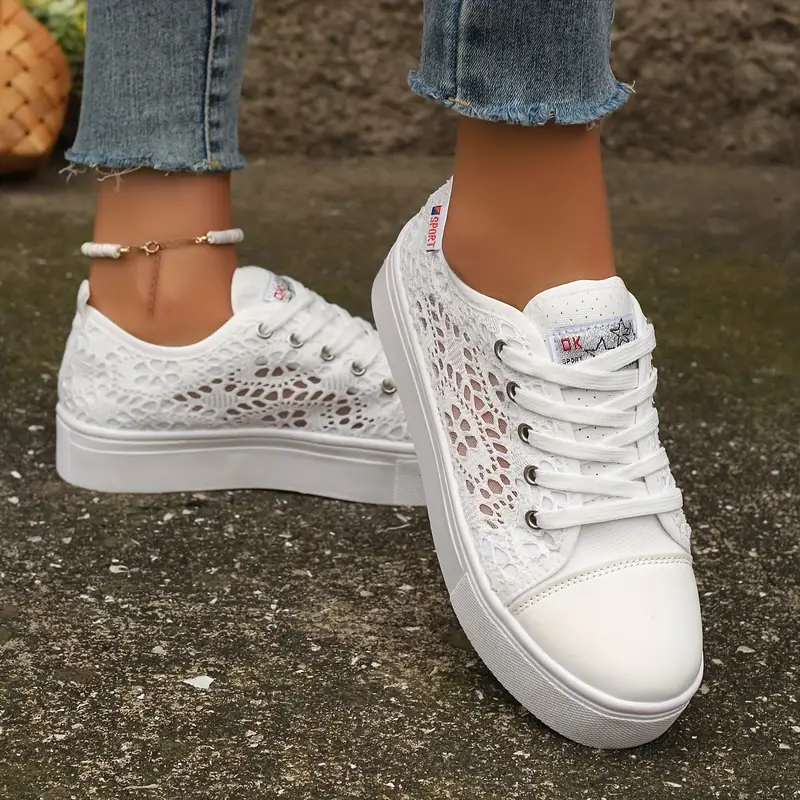 Auke Comfortable Sneakers with Supportive Footbed, view 5 - Elena Harper