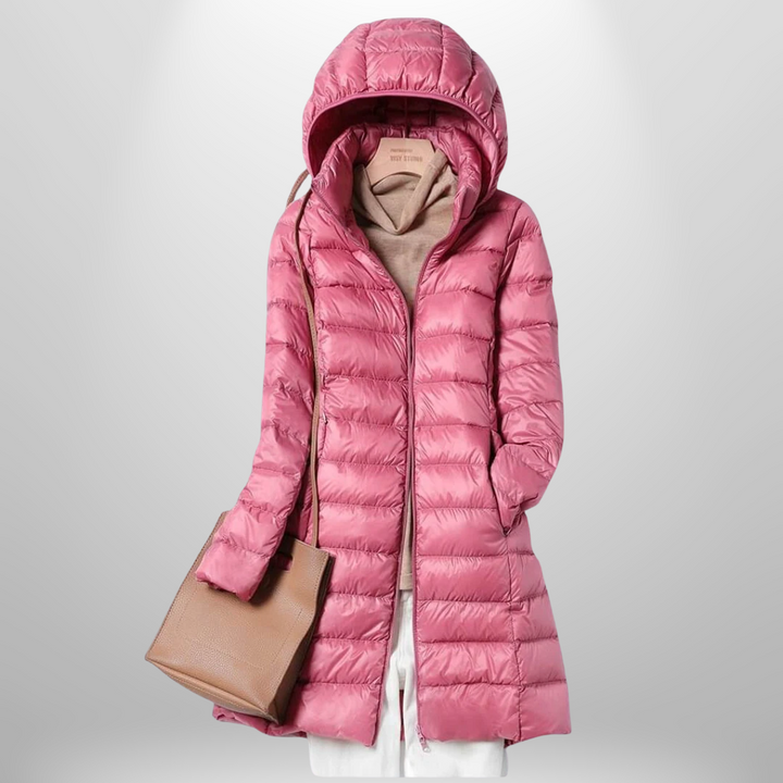 Barlyza Ultra-Light Down Jacket, view 4 - Elena Harper