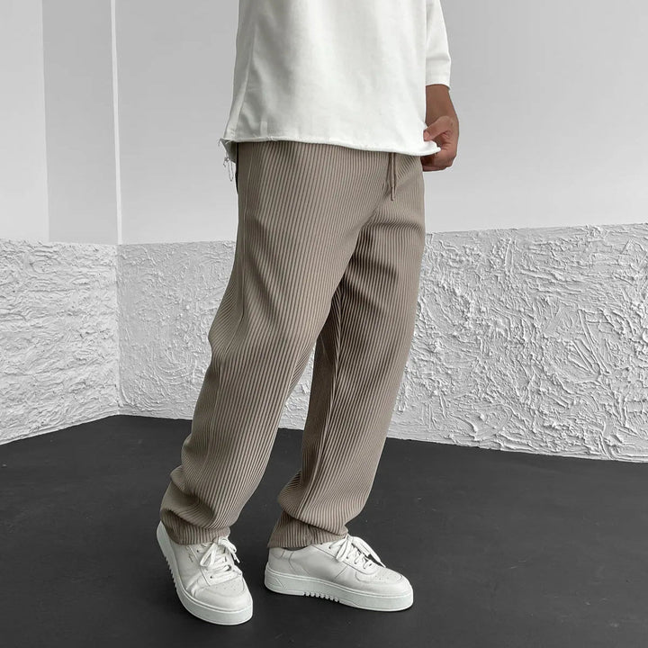 LAURENT MONACO | RIBBED KNIT PANTS