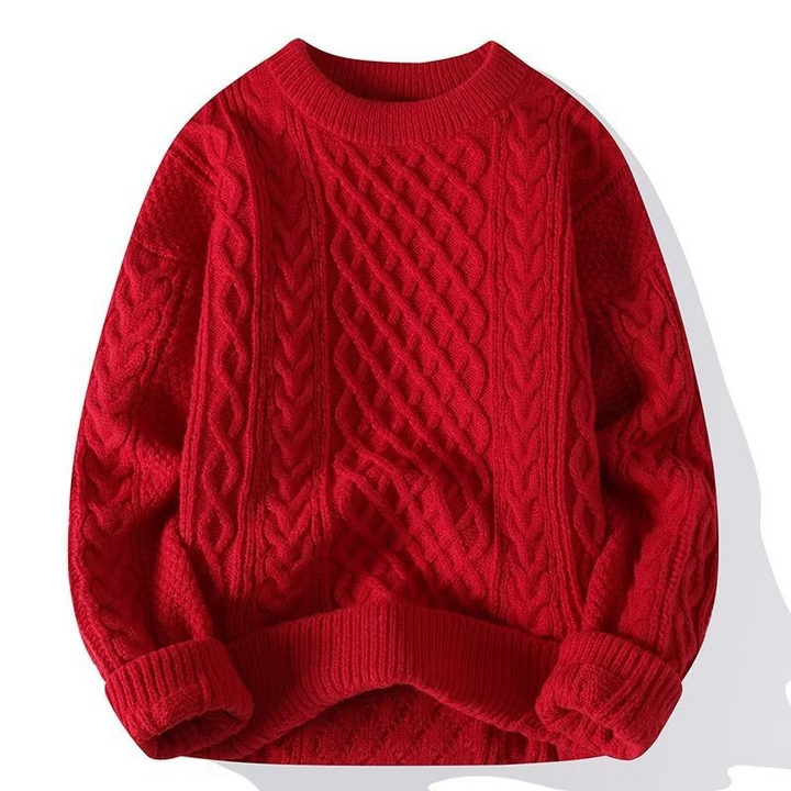 Woolen Women's Pullover with Long Sleeves – Warm & Comfortable for Cold Days