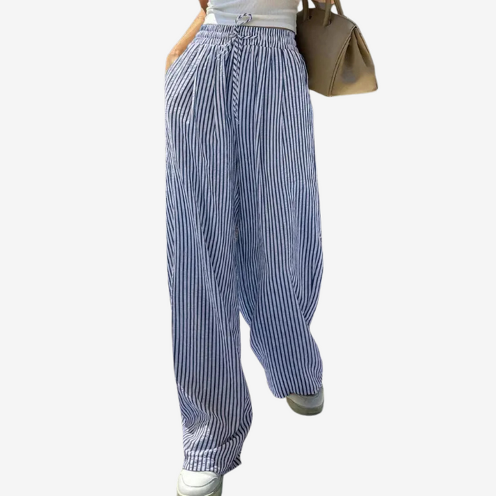 Zara™ Striped Casual Trousers