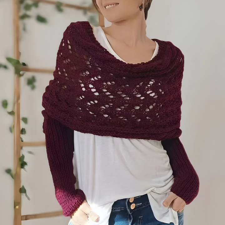 Saren™ | Warm Knitted Scarf