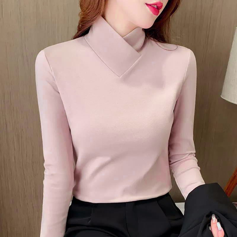 Charlotte Chic Turtleneck Knitwear, view 3 - Elena Harper